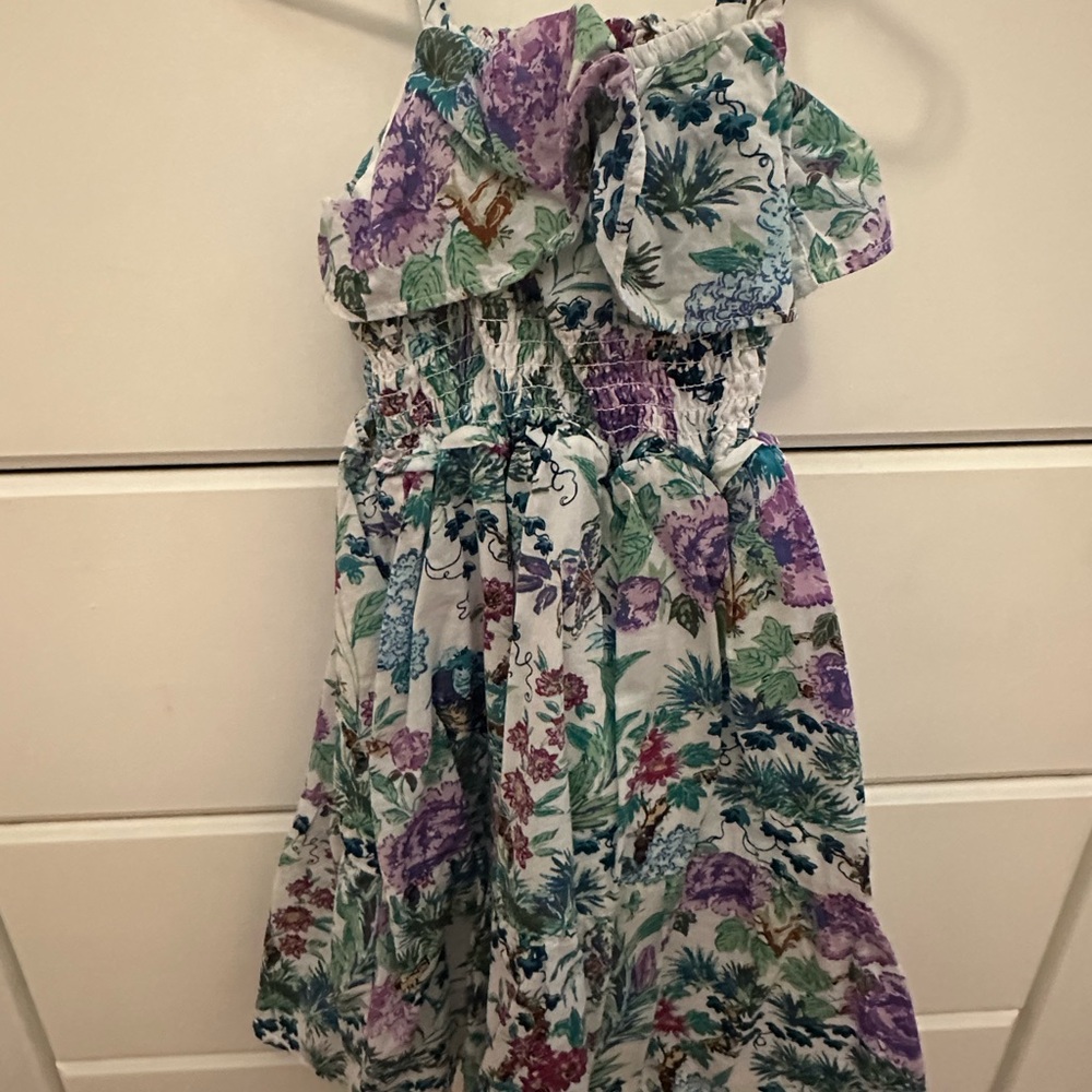 Colorful Floral Kids Dress